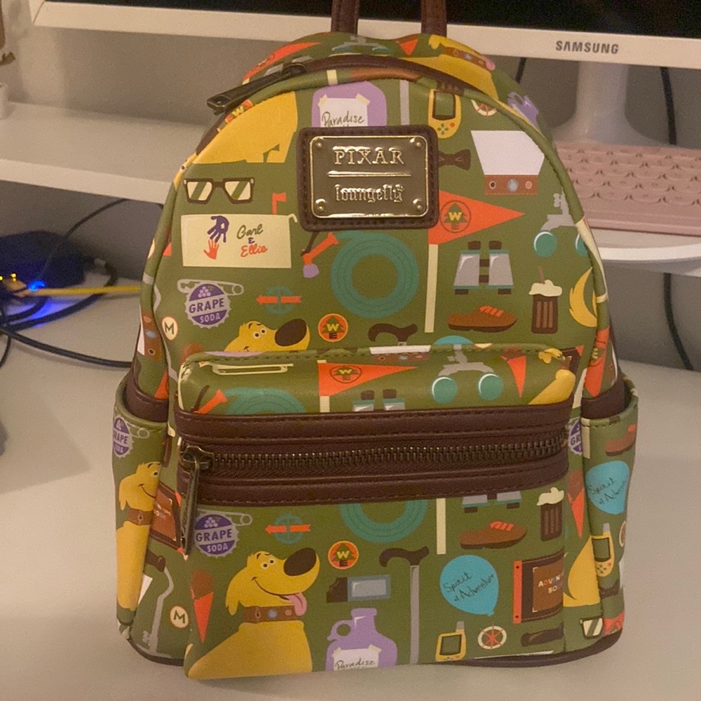 NWT up green Loungefly
